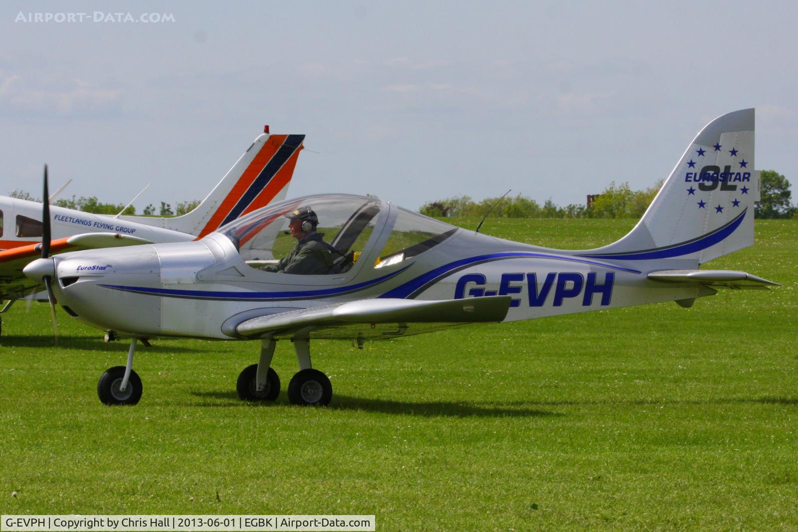 G-EVPH, 2009 Aerotechnik EV-97 Eurostar SL C/N LAA 315B-14951, at AeroExpo 2013