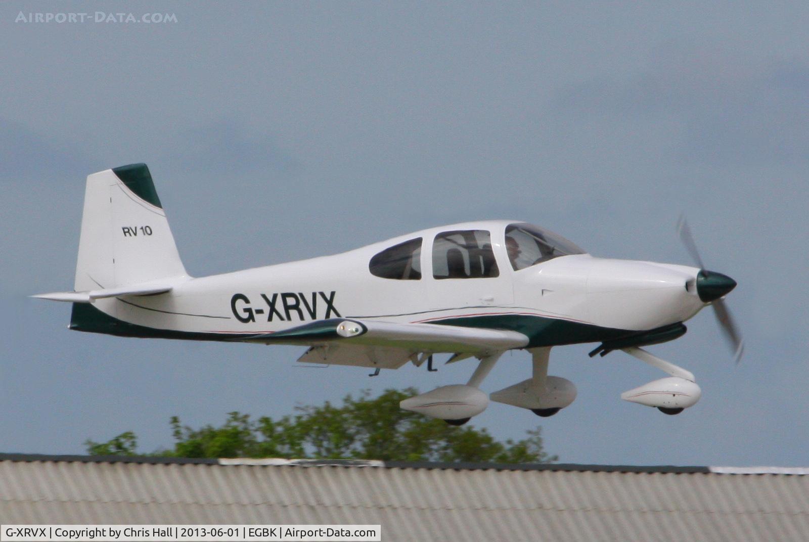 G-XRVX, 2006 Van's RV-10 C/N PFA 339-14592, at AeroExpo 2013