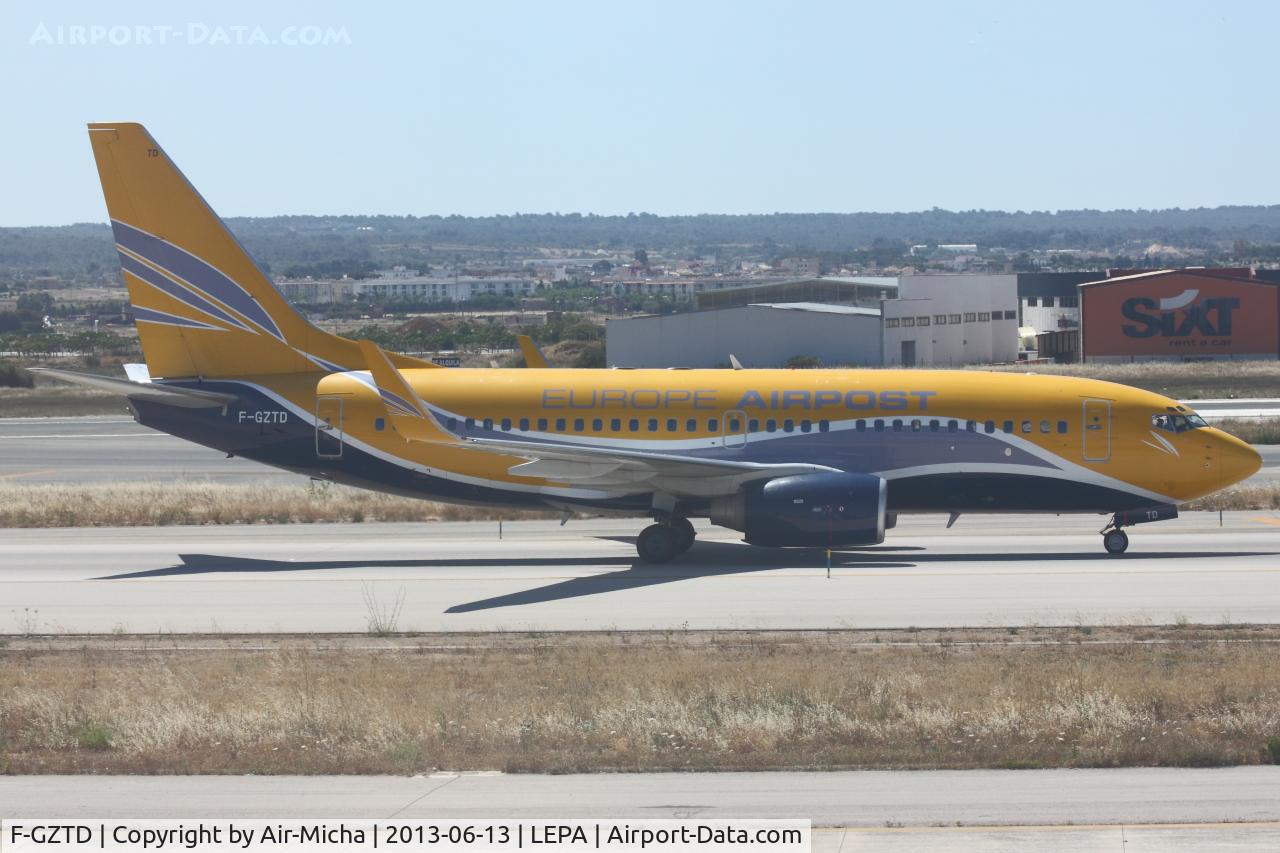 F-GZTD, 2003 Boeing 737-73V C/N 32418, Europe Airpost