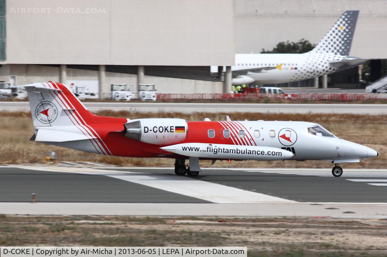 D-COKE, 1981 Gates Learjet 35A C/N 35A-447, DRF Luftrettung