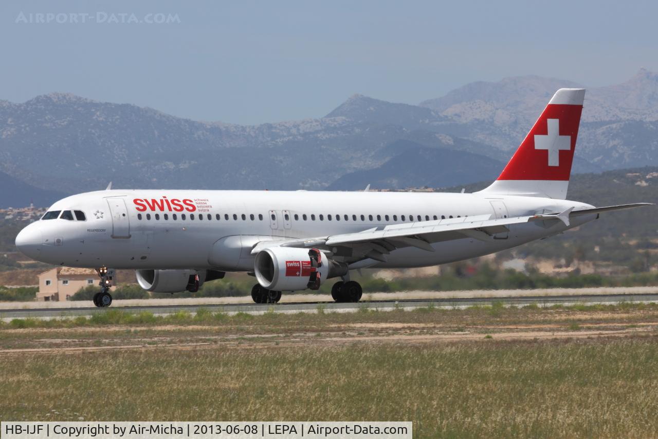 HB-IJF, 1995 Airbus A320-214 C/N 562, Swissair