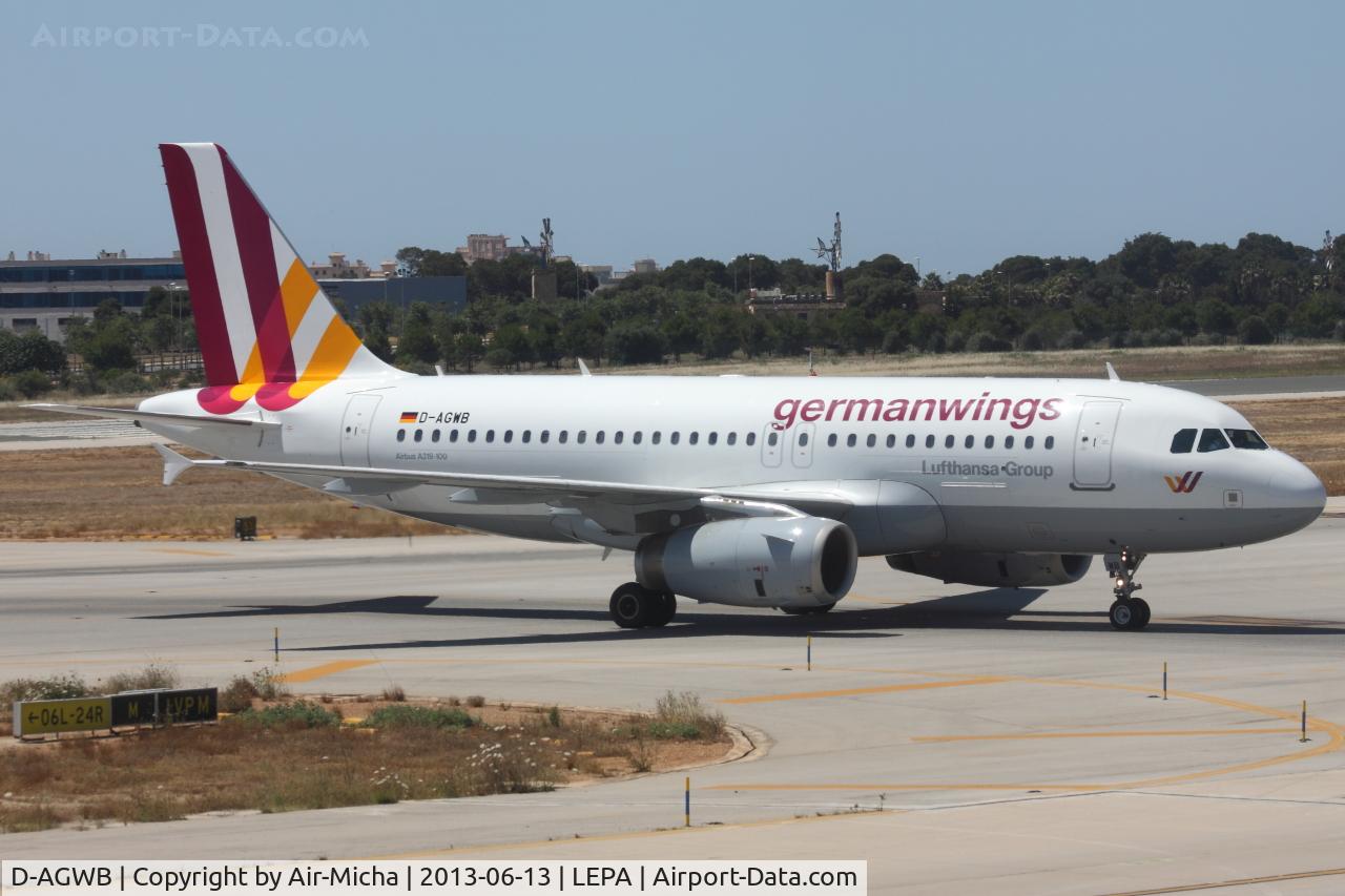 D-AGWB, 2006 Airbus A319-111 C/N 2833, Germanwings