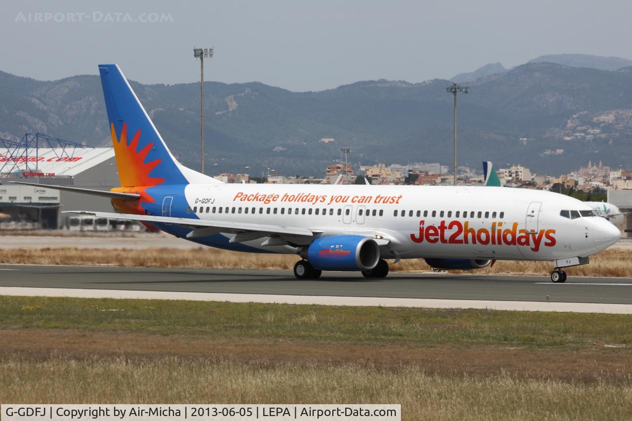 G-GDFJ, 2000 Boeing 737-804 C/N 28229, Jet2.com