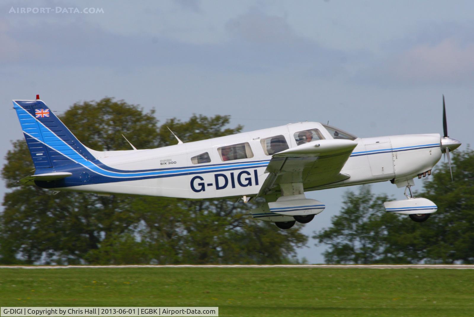 G-DIGI, 1979 Piper PA-32-300 Cherokee Six Cherokee Six C/N 32-7940224, at AeroExpo 2013