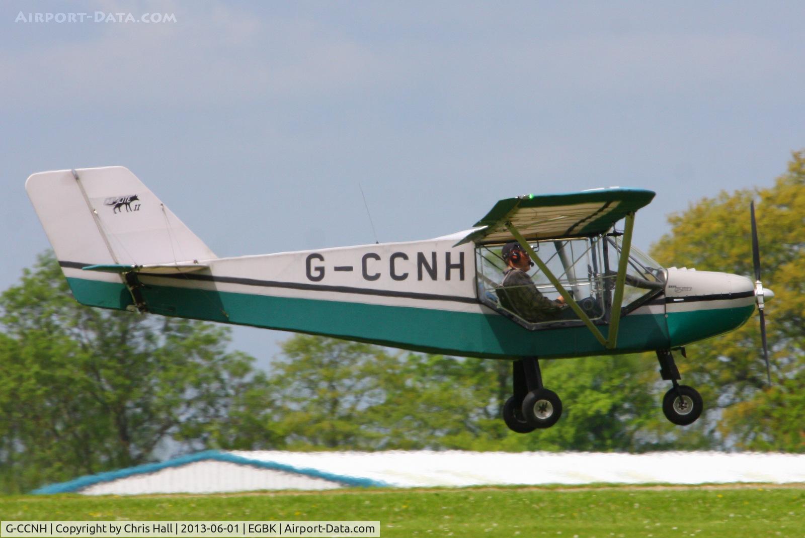 G-CCNH, 2003 Rans S-6ES Coyote II C/N PFA 204-14114, at AeroExpo 2013
