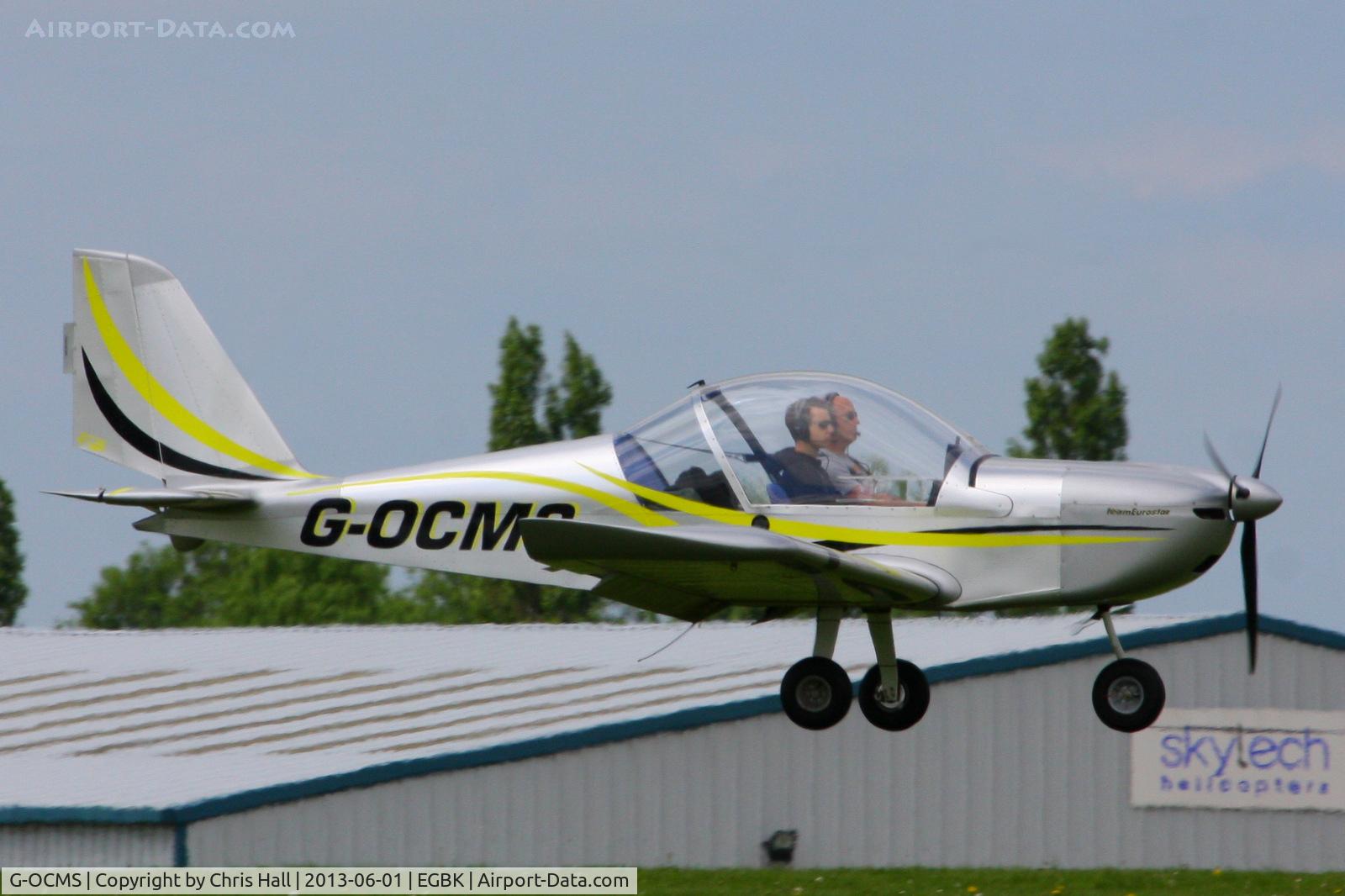 G-OCMS, 2010 Cosmik EV-97 TeamEurostar UK C/N 3718, at AeroExpo 2013