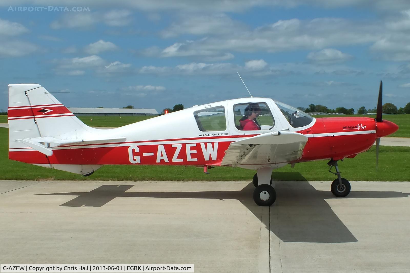 G-AZEW, 1969 Beagle B-121 Pup Series 2 (Pup 150) C/N B121-132, at AeroExpo 2013