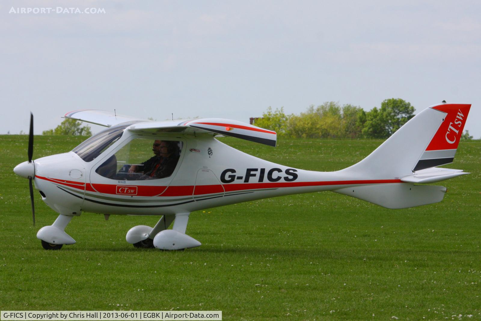 G-FICS, 2007 Flight Design CTSW C/N 8348, at AeroExpo 2013