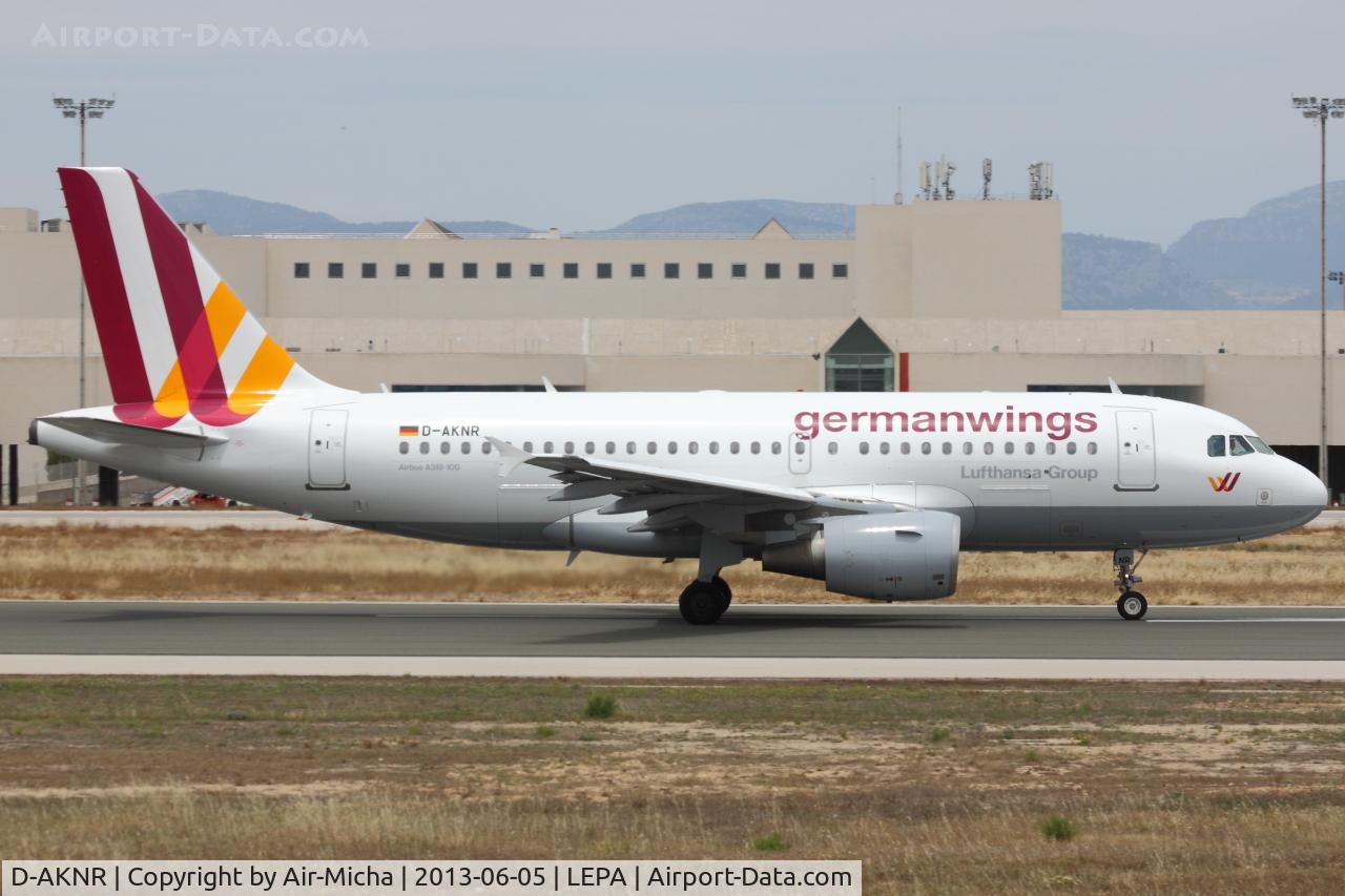 D-AKNR, 2000 Airbus A319-112 C/N 1209, Germanwings