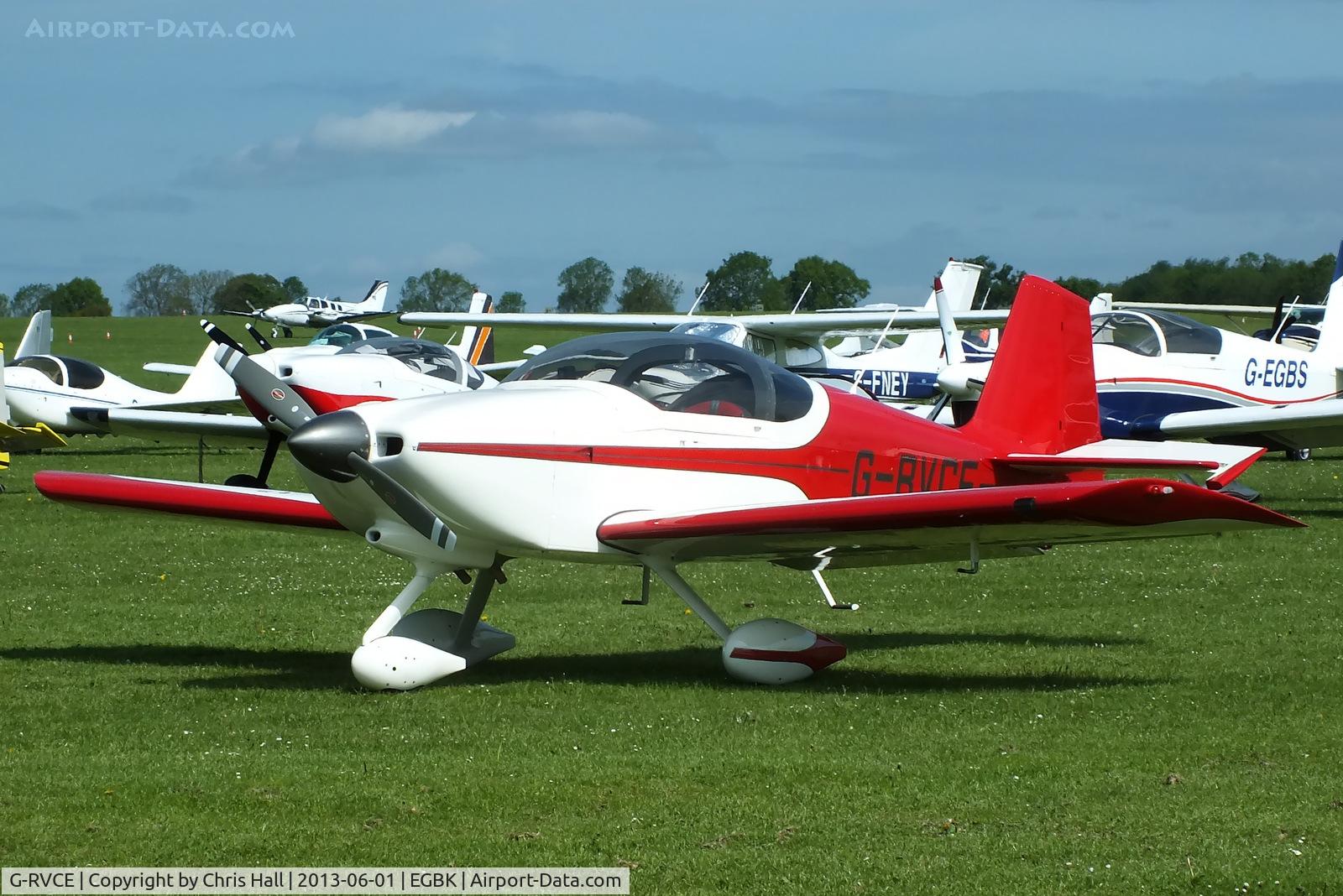 G-RVCE, 2001 Vans RV-6A C/N PFA 181-13372, at AeroExpo 2013