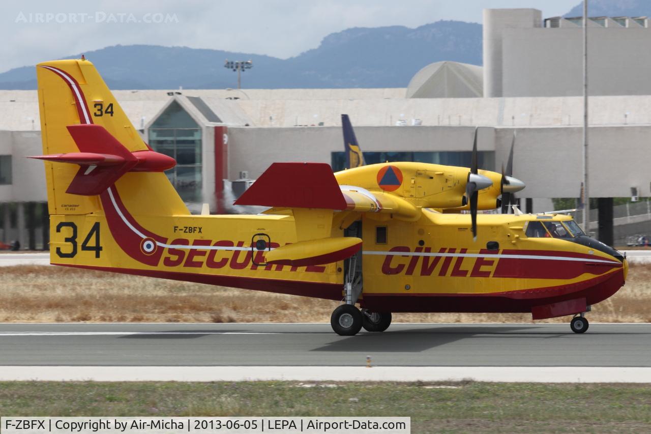 F-ZBFX, Canadair CL-215-6B11 CL-415 C/N 2007, Securite Civile