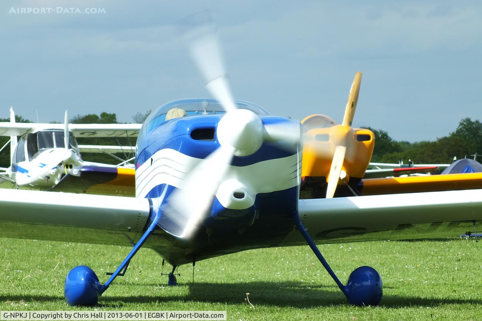 G-NPKJ, 1998 Vans RV-6 C/N PFA 181-13138, at AeroExpo 2013