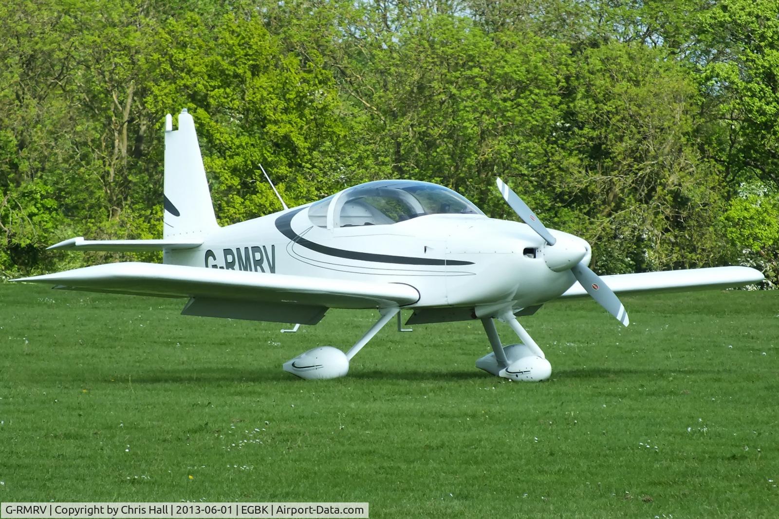 G-RMRV, 2007 Vans RV-7A C/N PFA 323-14434, at AeroExpo 2013