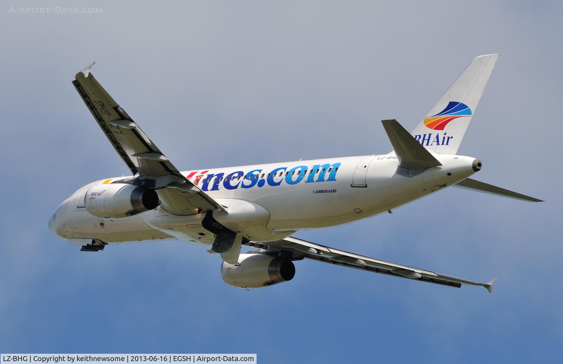 LZ-BHG, 2006 Airbus A320-232 C/N 2844, Burgas Bound !