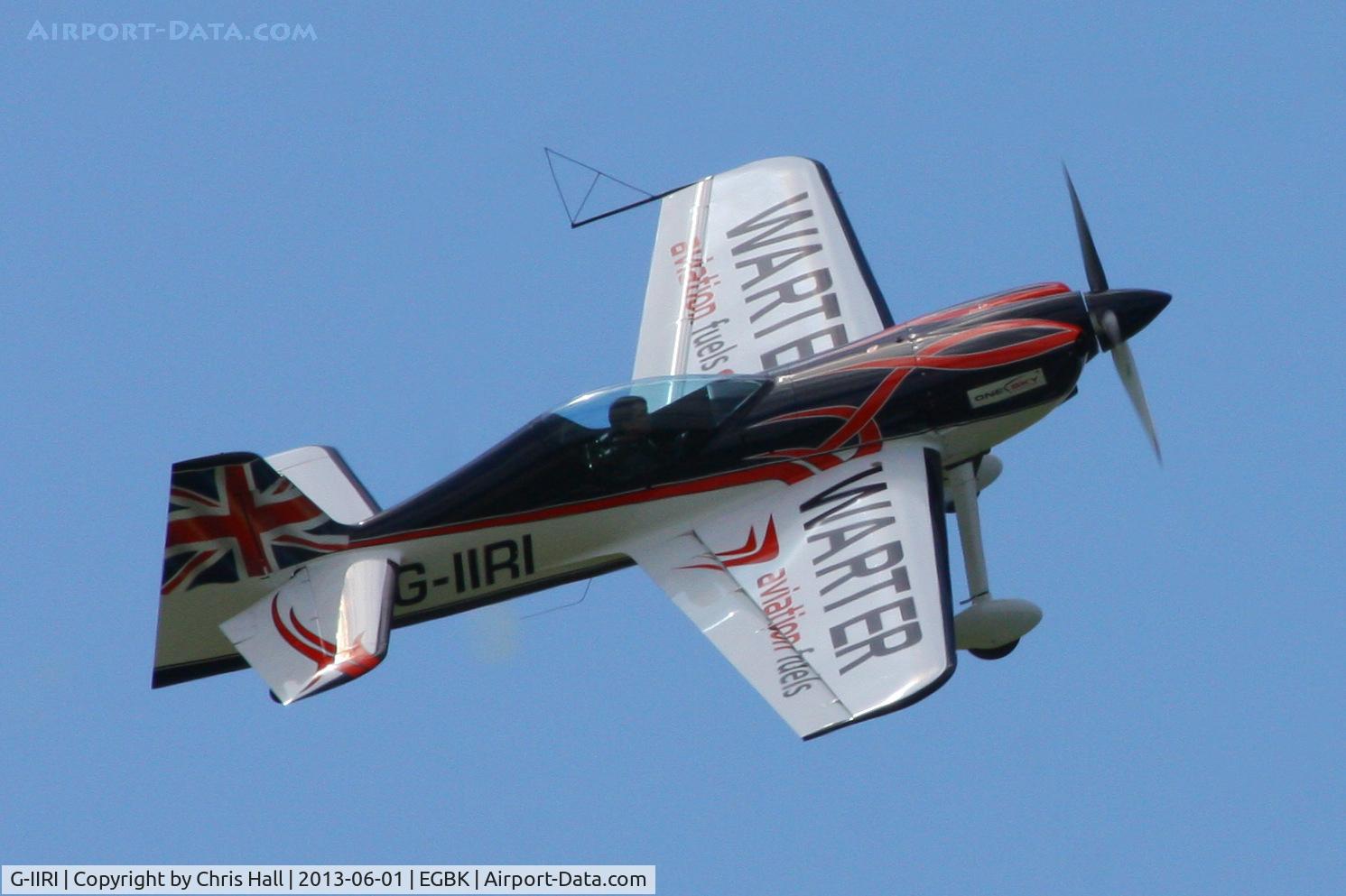 G-IIRI, 2011 XtremeAir XA-41 Sbach 300 C/N LAA379-15090, displaying at AeroExpo 2013