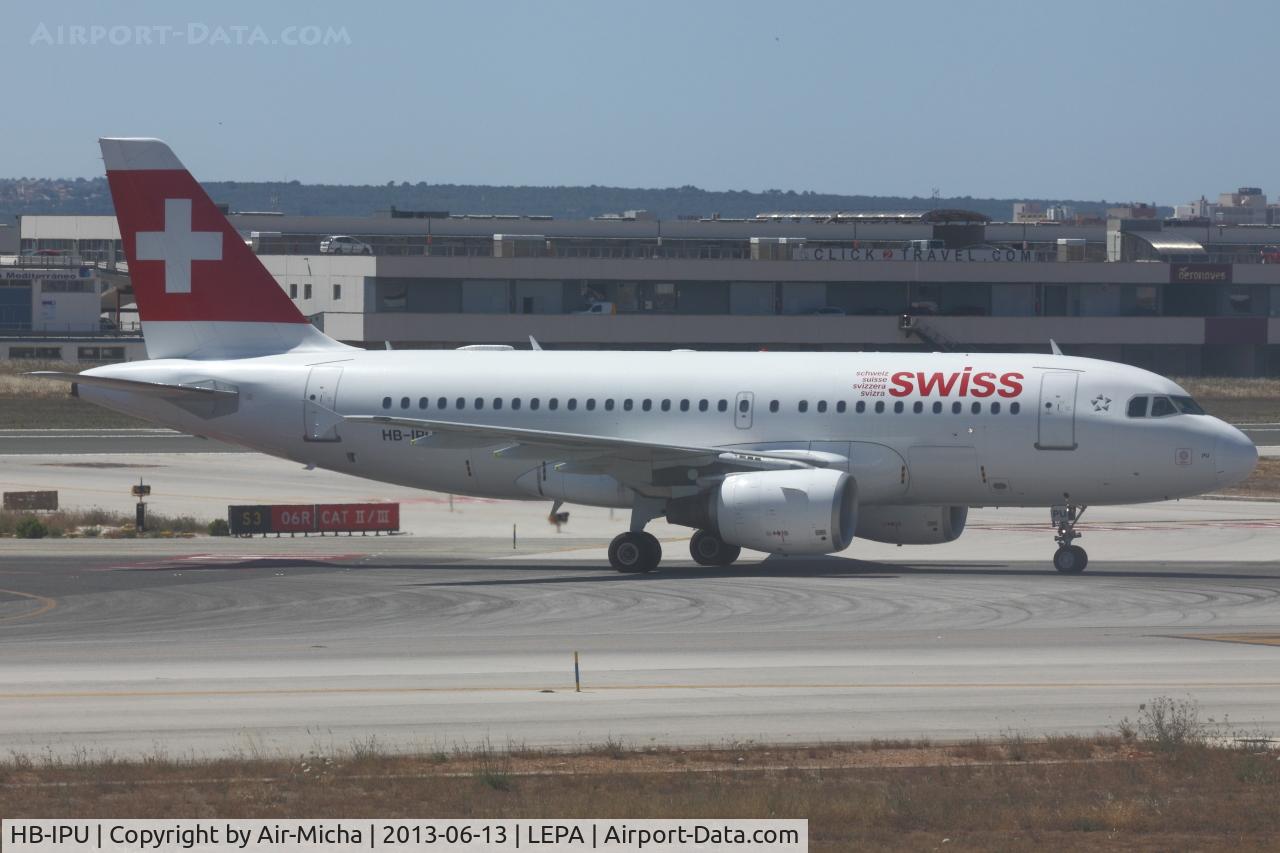 HB-IPU, 1997 Airbus A319-112 C/N 713, Swissair