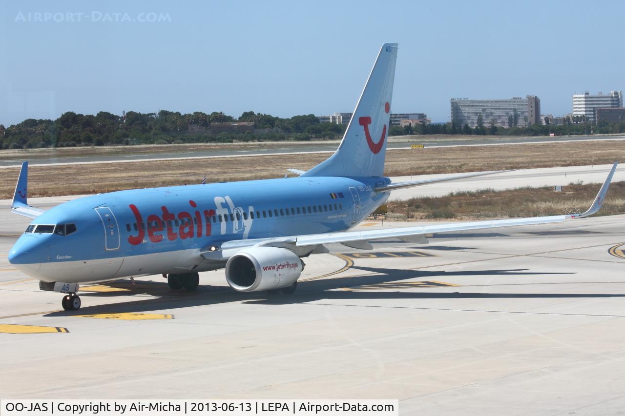 OO-JAS, 2008 Boeing 737-7K5 C/N 35144, Jetairfly