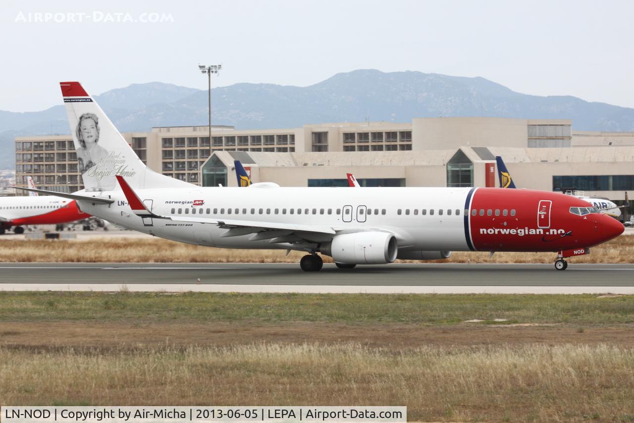 LN-NOD, 2008 Boeing 737-8Q8 C/N 35280, Norwegian Air Shuttle