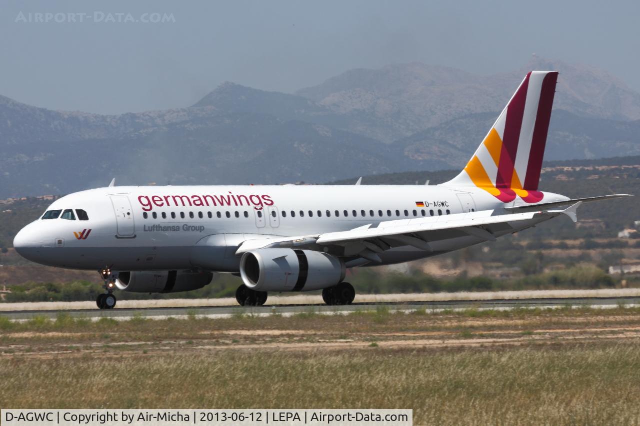 D-AGWC, 2006 Airbus A319-132 C/N 2976, Germanwings