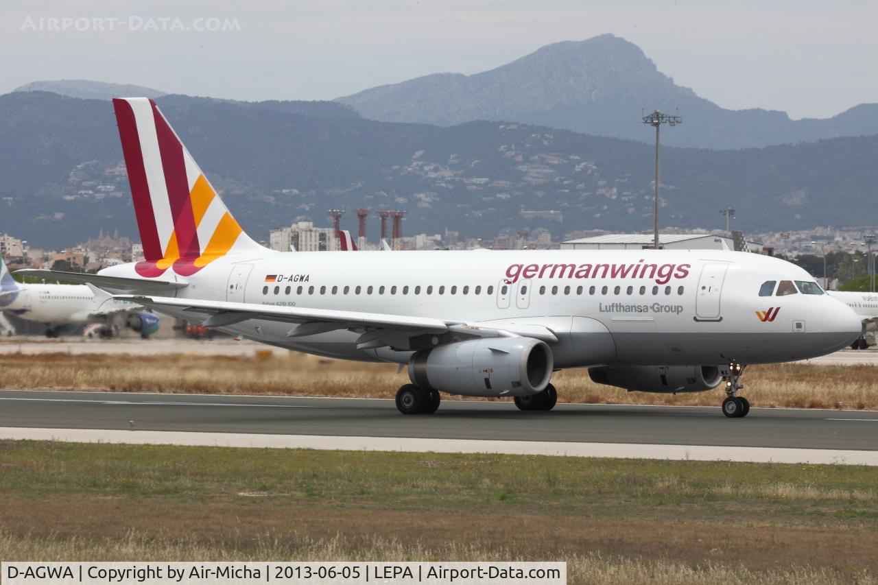 D-AGWA, 2006 Airbus A319-132 C/N 2813, Germanwings