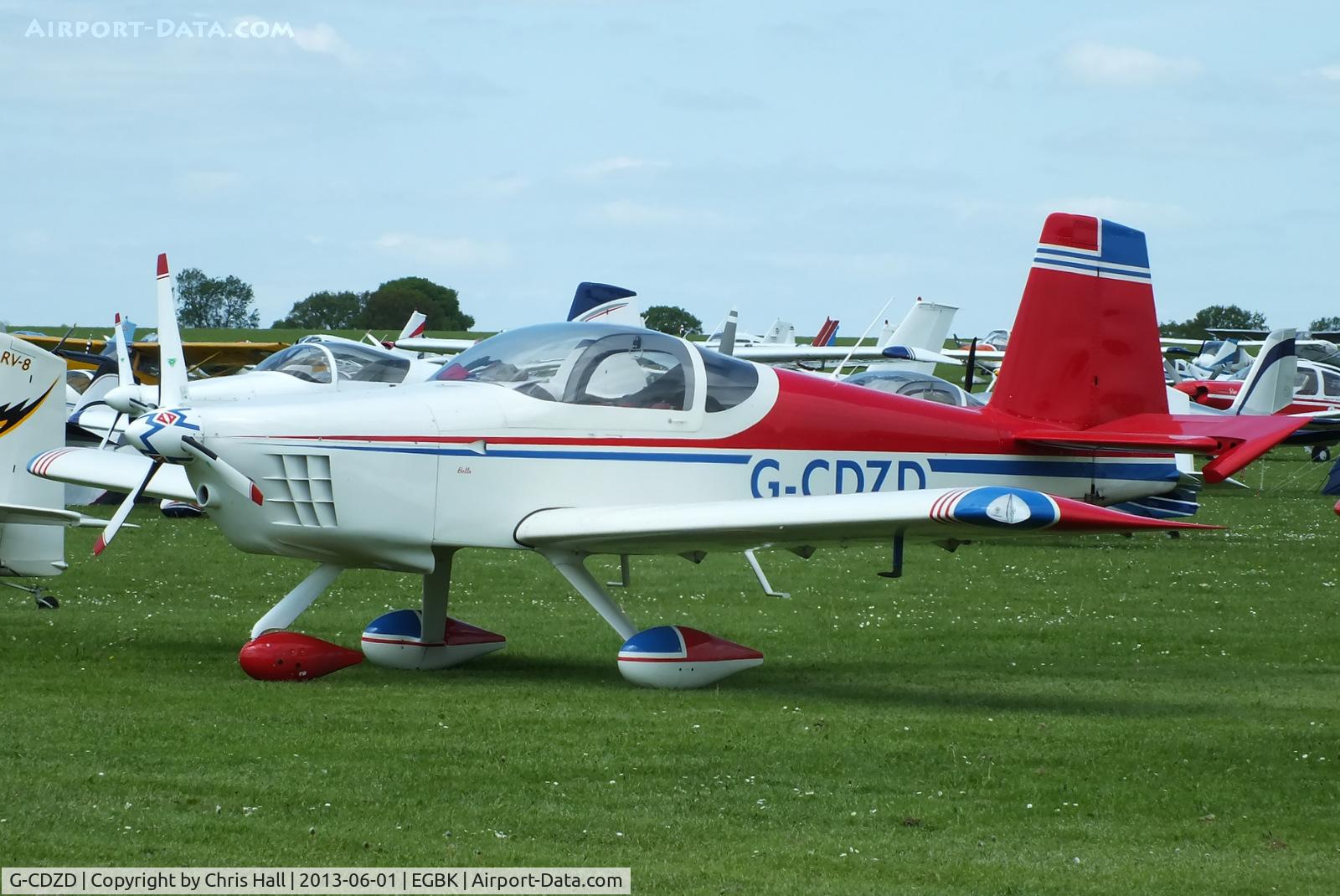 G-CDZD, 2007 Vans RV-9A C/N PFA 320-13966, at AeroExpo 2013