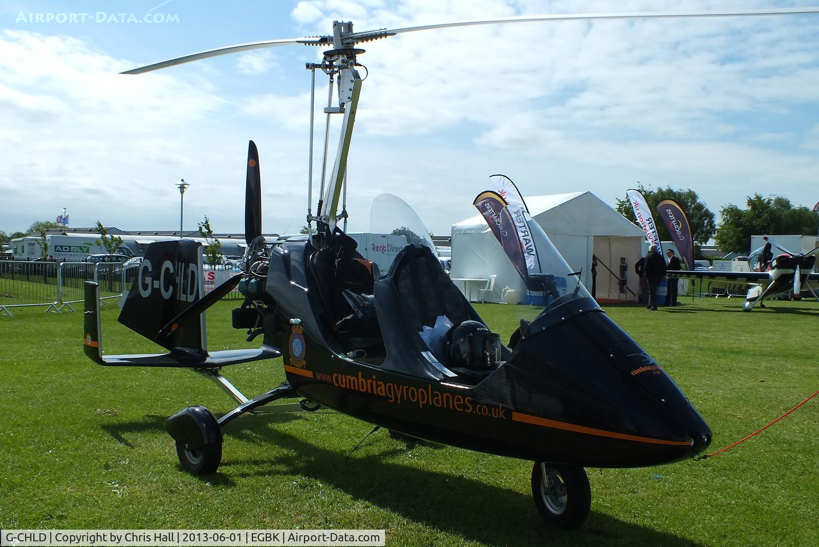 G-CHLD, 2012 Rotorsport UK MTOsport C/N RSUK/MTOS/045, at AeroExpo 2013