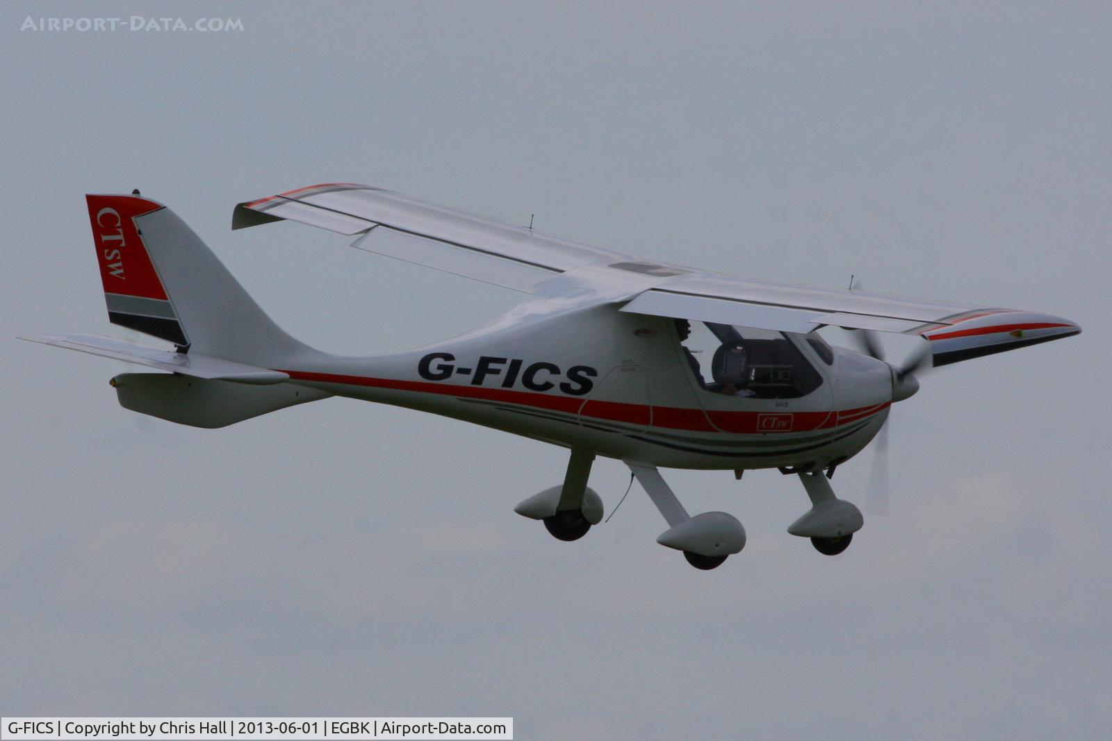 G-FICS, 2007 Flight Design CTSW C/N 8348, at AeroExpo 2013