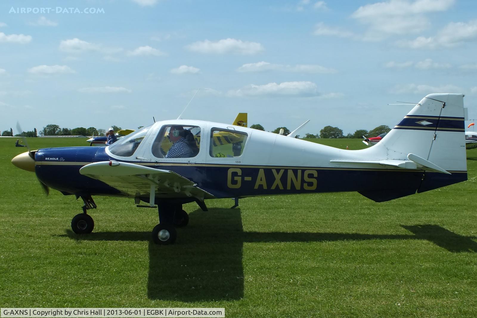 G-AXNS, 1969 Beagle B-121 Pup Series 2 (Pup 150) C/N B121-110, at AeroExpo 2013