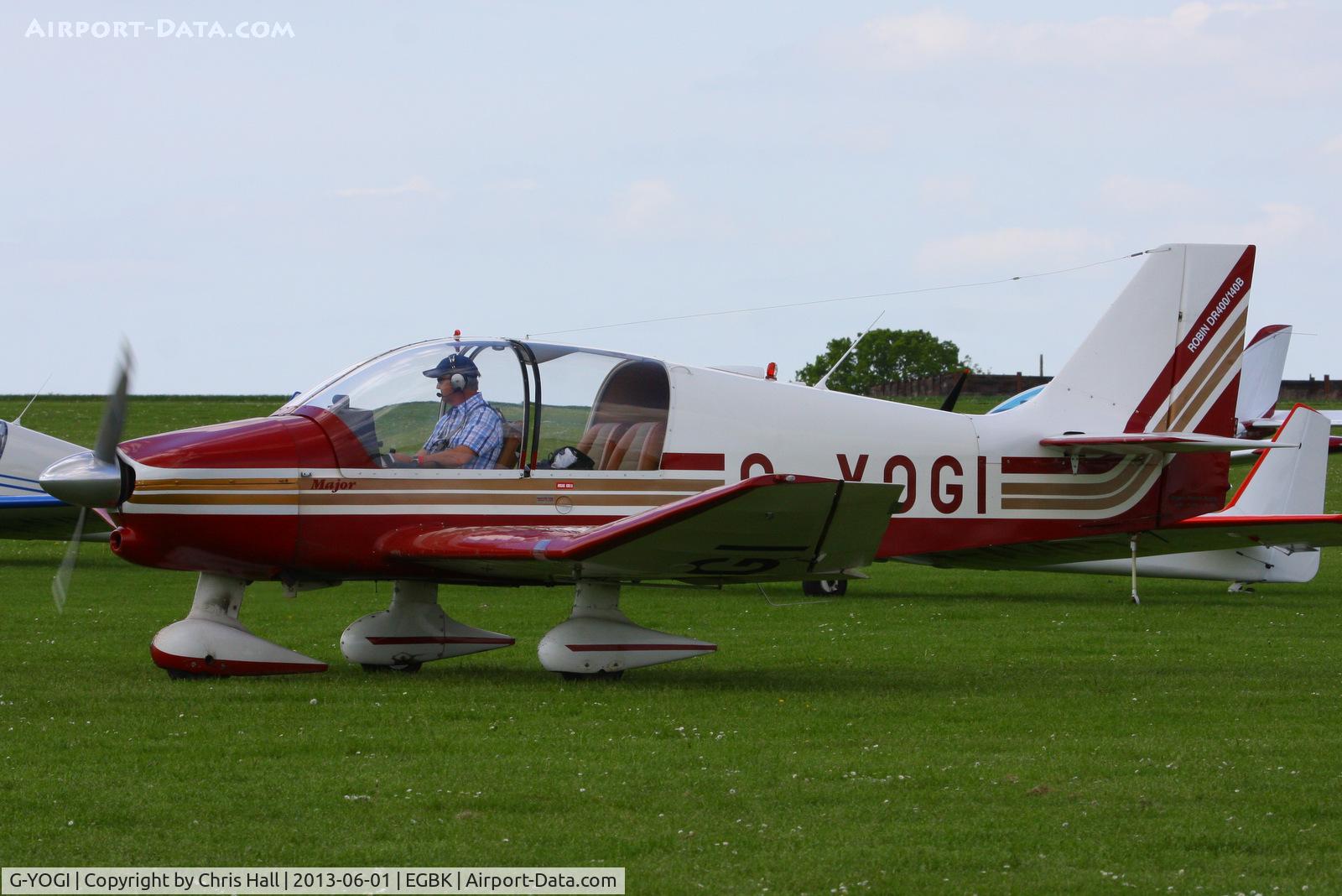 G-YOGI, 1975 Robin DR-400-140B Major C/N 1090, at AeroExpo 2013