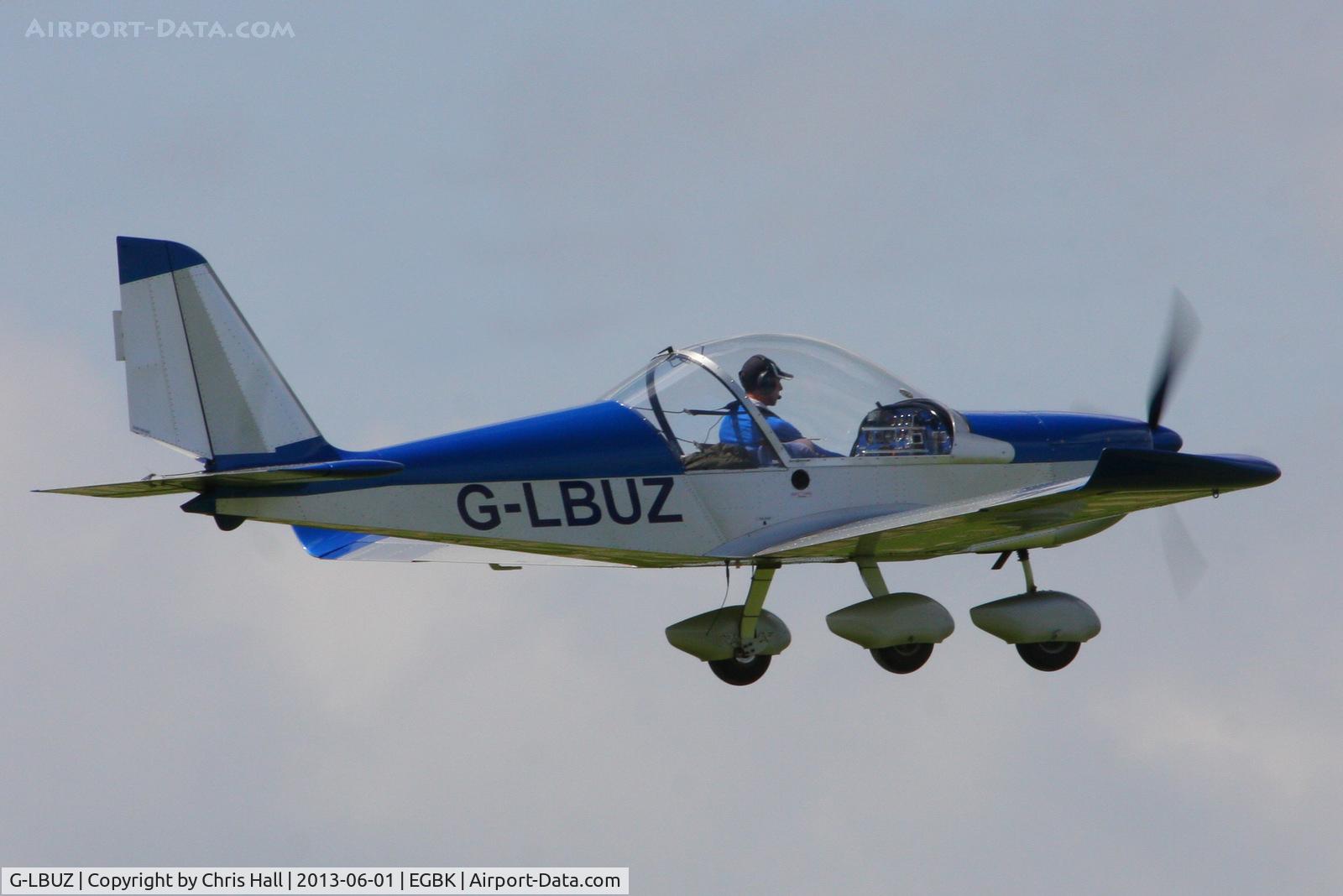G-LBUZ, 2005 Aerotechnik EV-97A Eurostar C/N PFA 315-14425, at AeroExpo 2013