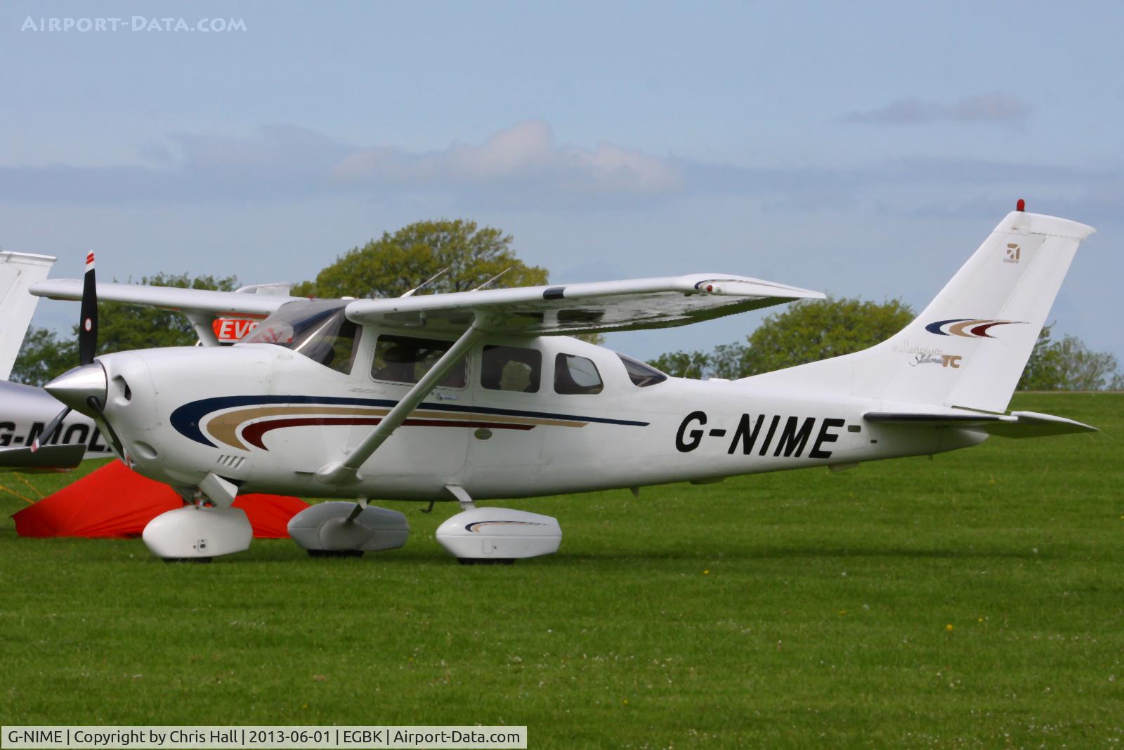G-NIME, 2000 Cessna T206H Turbo Stationair C/N T20608188, at AeroExpo 2013