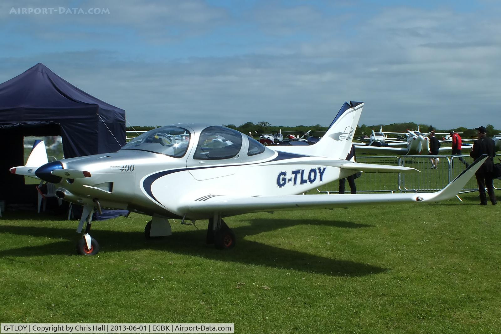 G-TLOY, 2012 Alpi Aviation Pioneer 400 C/N LAA 364-15112, at AeroExpo 2013