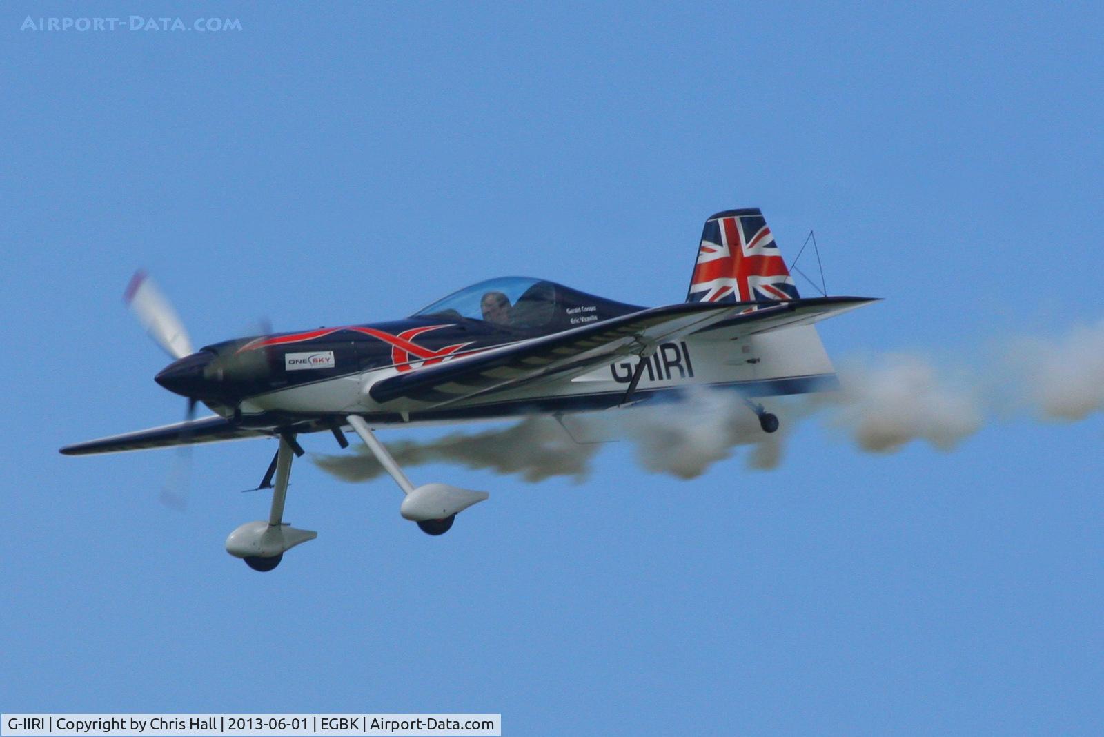 G-IIRI, 2011 XtremeAir XA-41 Sbach 300 C/N LAA379-15090, displaying at AeroExpo 2013