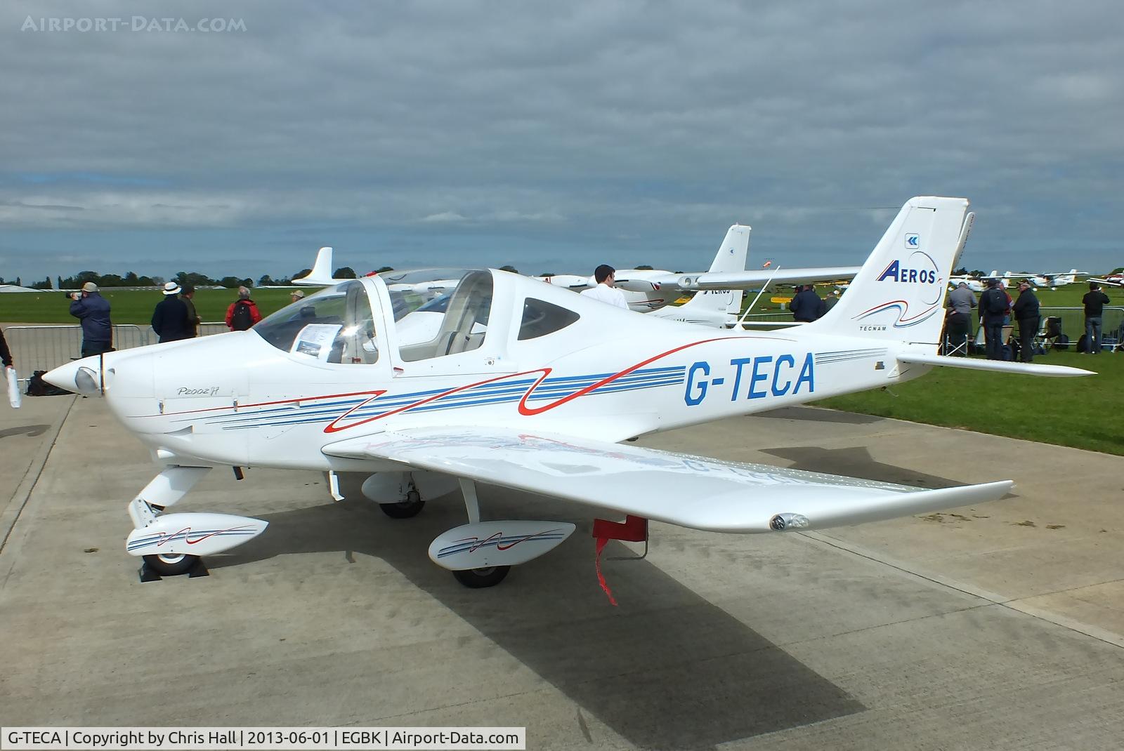 G-TECA, 2012 Tecnam P-2002JF Sierra C/N 218, at AeroExpo 2013