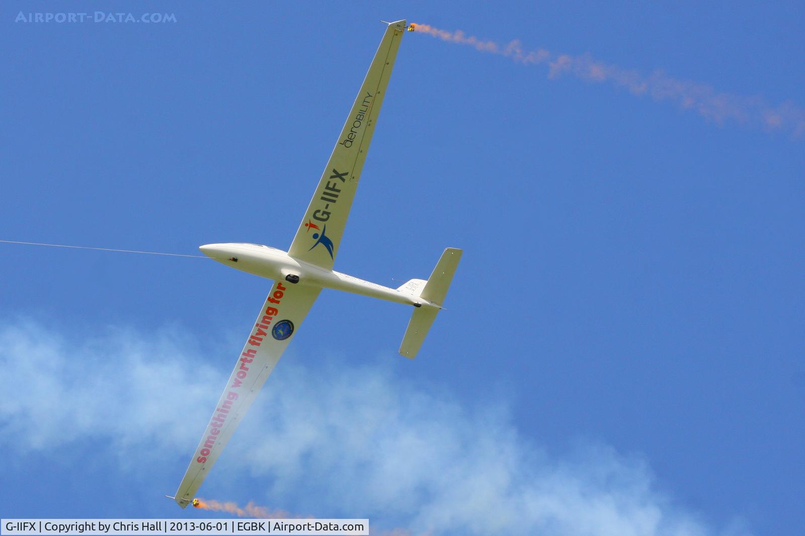 G-IIFX, 1998 Marganski MDM-1 Fox C/N 223, displaying at AeroExpo 2013