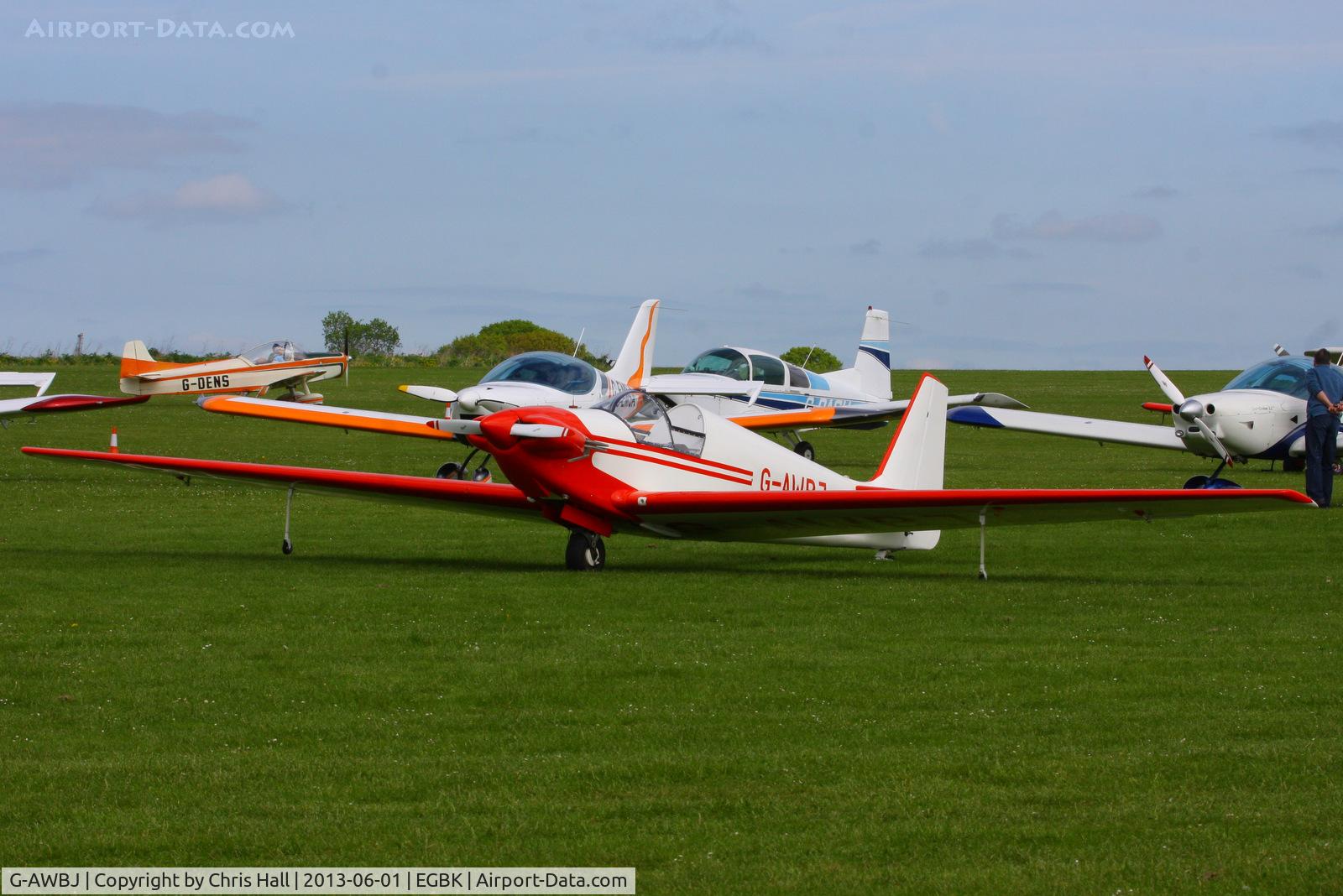 G-AWBJ, 1968 Sportavia-Putzer Fournier RF-4D C/N 4055, at AeroExpo 2013