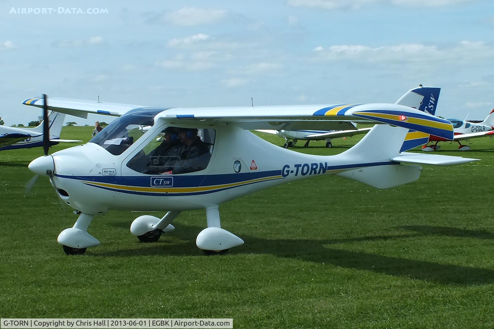 G-TORN, 2006 Flight Design CTSW C/N 8189, at AeroExpo 2013