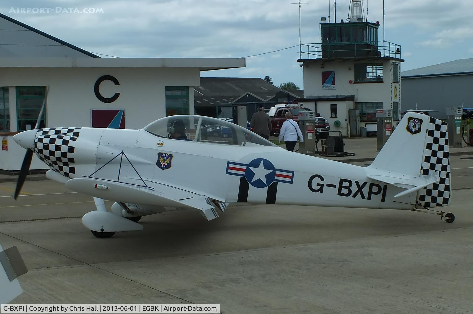 G-BXPI, 1998 Vans RV-4 C/N PFA 181-12426, at AeroExpo 2013