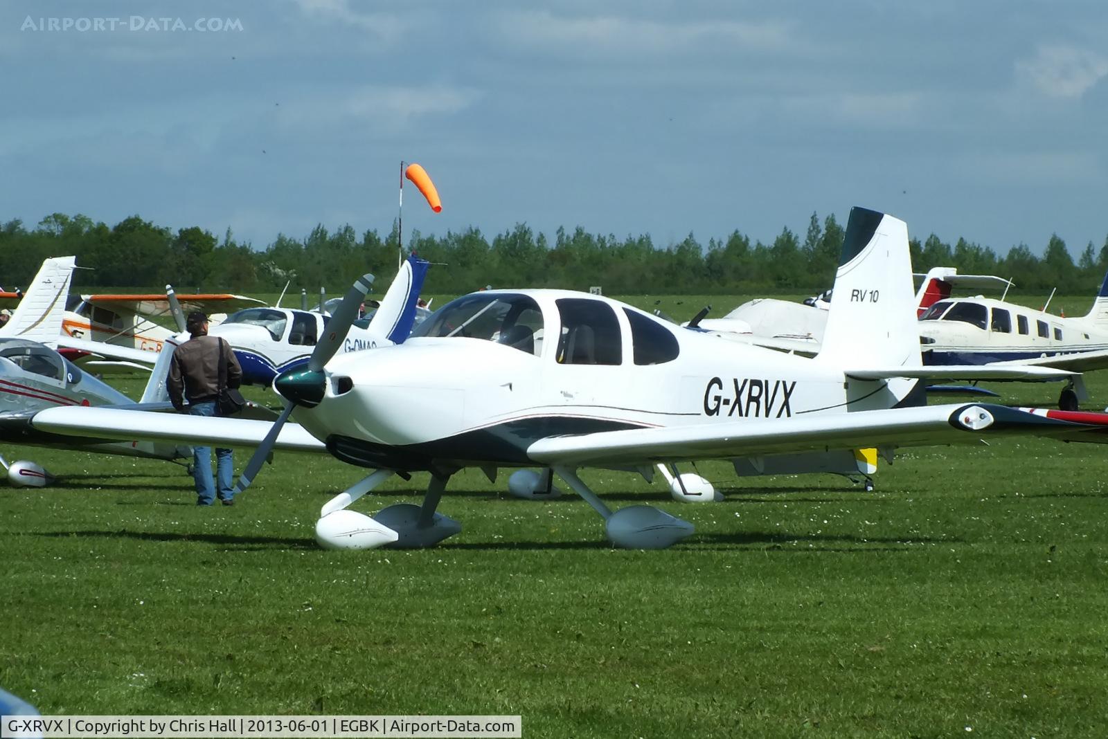 G-XRVX, 2006 Van's RV-10 C/N PFA 339-14592, at AeroExpo 2013