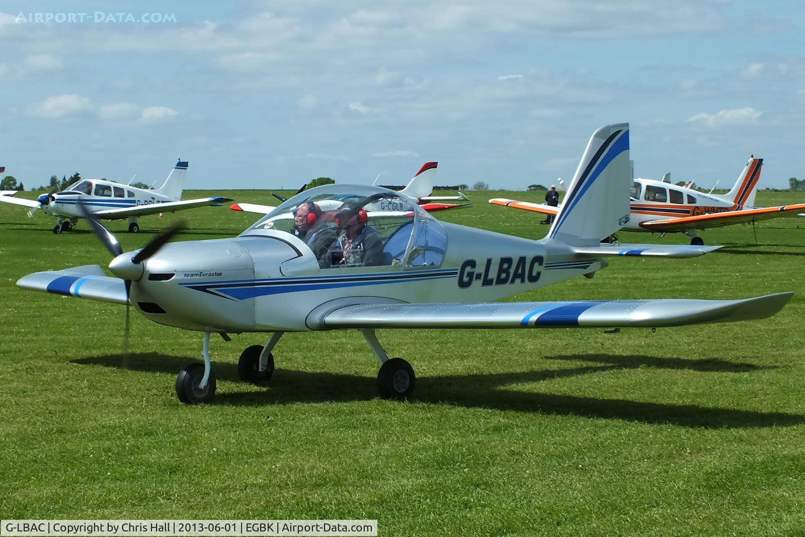 G-LBAC, 2011 Cosmik EV-97 TeamEurostar UK C/N 3934, at AeroExpo 2013
