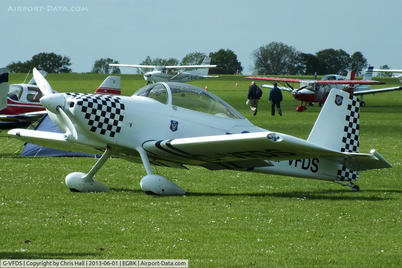 G-VFDS, 2012 Vans RV-8 C/N PFA 303-14637, at AeroExpo 2013