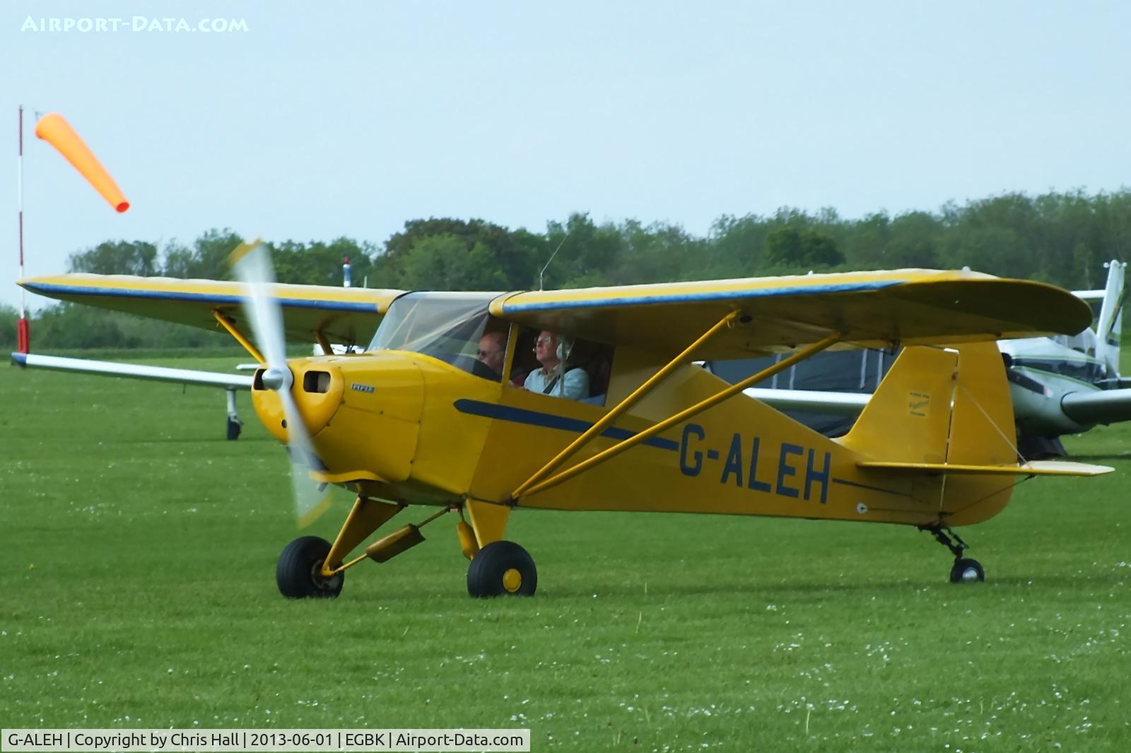 G-ALEH, 1948 Piper PA-17 Vagabond C/N 17-87, at AeroExpo 2013