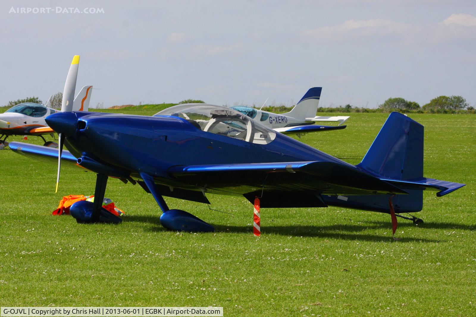 G-OJVL, 2012 Vans RV-6 C/N PFA 181-12441, at AeroExpo 2013