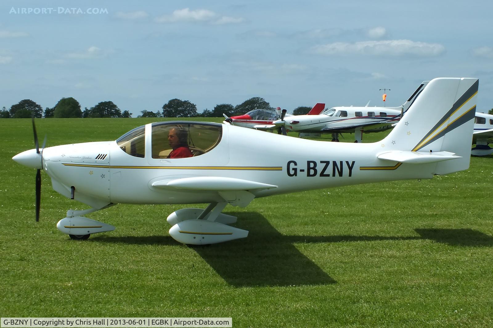G-BZNY, 2002 Europa XS Tri-Gear C/N PFA 247-13355, at AeroExpo 2013