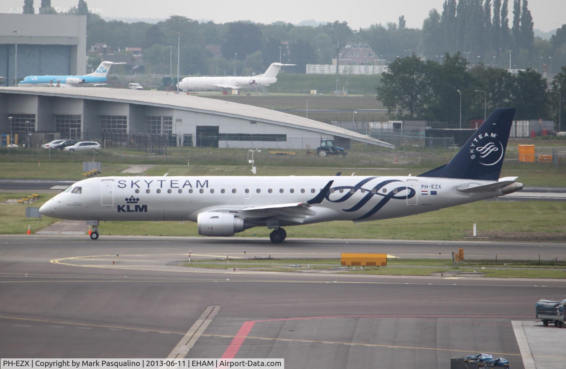 PH-EZX, 2012 Embraer 190LR (ERJ-190-100LR) C/N 19000545, ERJ-190-100LR