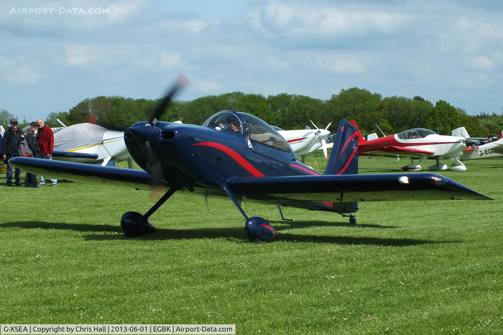 G-XSEA, 2005 Vans RV-8 C/N PFA 303-14228, at AeroExpo 2013