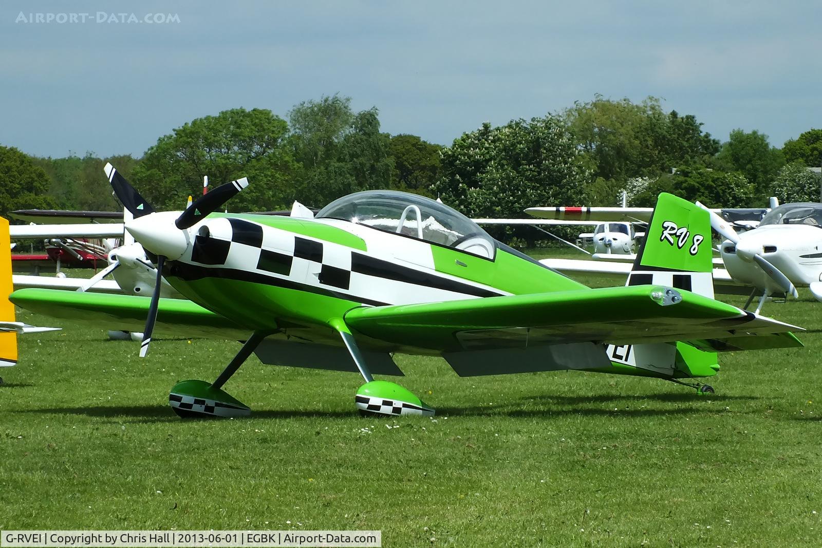 G-RVEI, 2011 Vans RV-8 C/N LAA 303-14961, at AeroExpo 2013