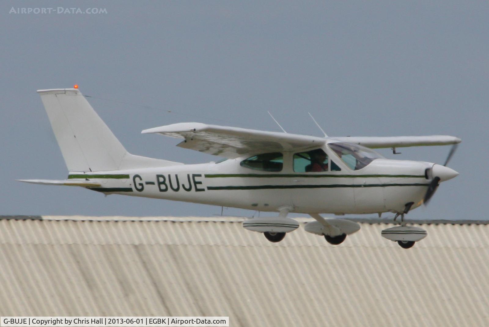 G-BUJE, 1973 Cessna 177B Cardinal C/N 177-01920, at AeroExpo 2013
