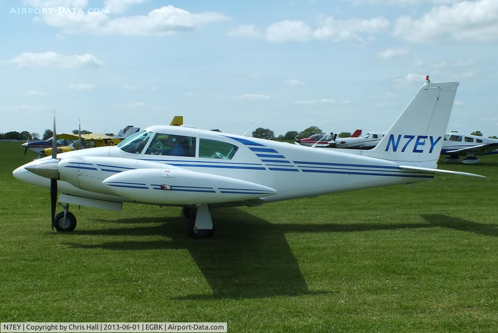 N7EY, 1964 Piper PA-30-160 Twin Comanche Twin Comanche C/N 30-571, at AeroExpo 2013