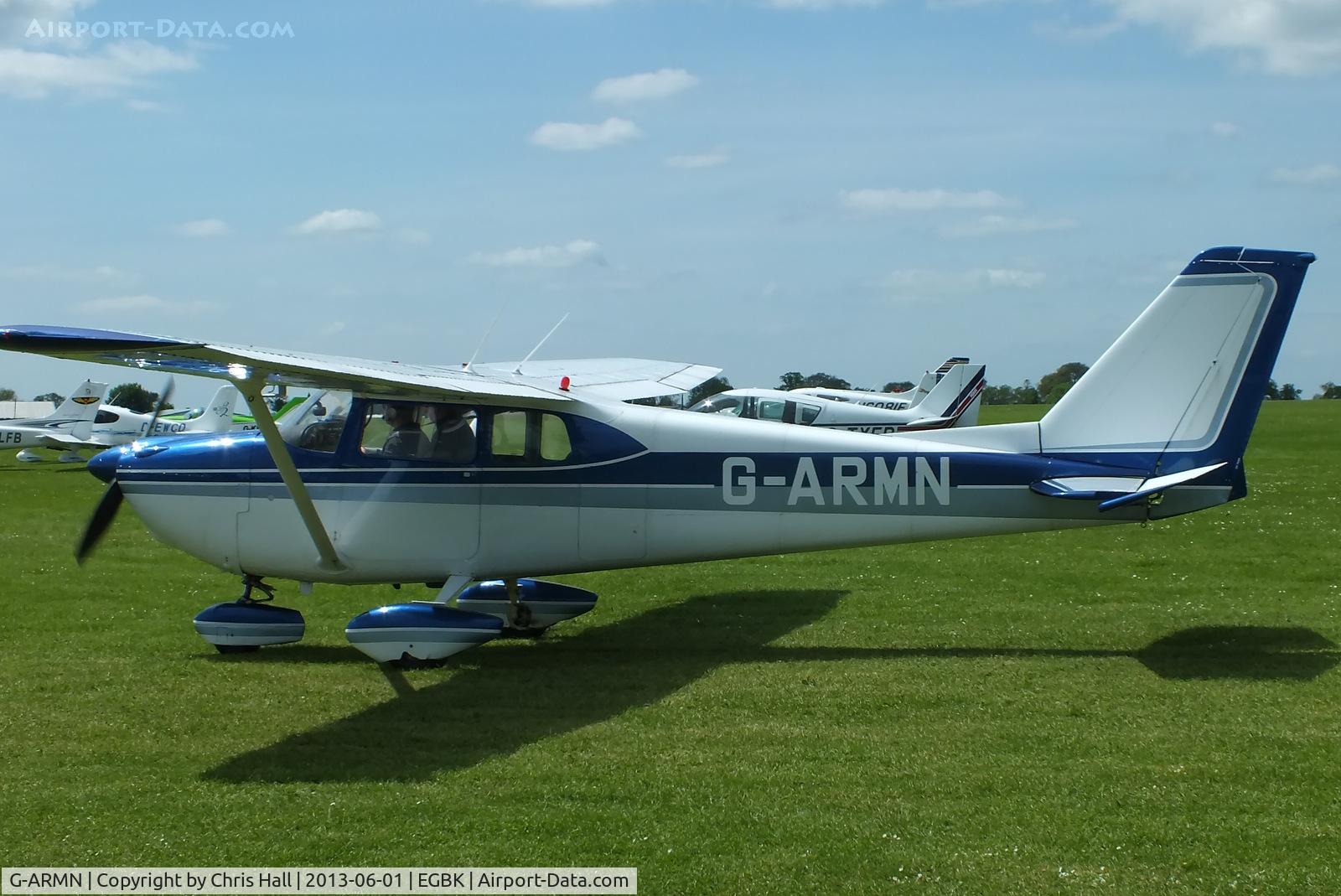 G-ARMN, 1961 Cessna 175B Skylark C/N 175-56994, at AeroExpo 2013